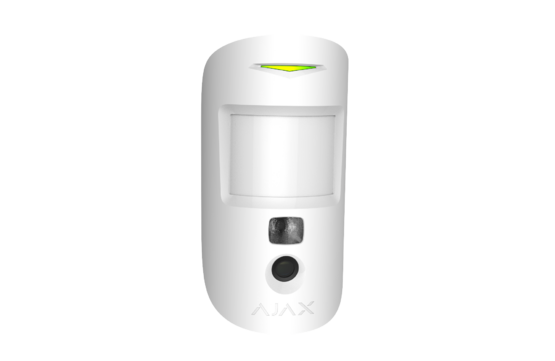 AJAX MotionCam HDR White Bezdrôtový detektor pohybu